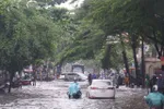 Nhiều tuyến đường tại TP Thủ Đức ngập nặng do mưa