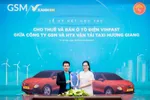 Xanh SM và HTX Vận tải Taxi Hương Giang ký kết mua và thuê 300 xe VinFast VF 5 Plus đến hết năm 2025.