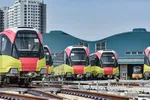 Dự án tuyến đường sắt đô thị Nhổn-Ga Hà Nội đang chờ nghiệm thu để có thể đưa vào vận hành, khai thác thương mại. (Ảnh: PV/Vietnam+)
