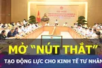 Góc nhìn chuyên gia: Mở 'nút thắt', tạo động lực cho kinh tế tư nhân