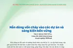 Nắn dòng vốn chảy vào các dự án và sáng kiến bền vững