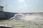 Đóng liên tiếp 2 cửa xả mặt hồ thủy điện Thác Bà sau 3 ngày xả lũ