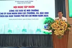 Giám đốc Sở NN-MT Nguyễn Toàn Thắng phát biểu khai mạc hội nghị tập huấn