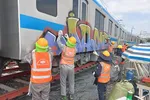 Xác định người nước ngoài vẽ bậy lên toa tàu metro Bến Thành - Suối Tiên