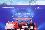 THACO AUTO bàn giao lô 237 xe tải Foton Ollin 
