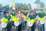Bến Tre: Diễu hành xe đạp với chủ đề 'Du lịch xanh'