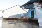 Đồng Tháp: Sạt lở bờ sông Tiền, 20 hộ dân bị ảnh hưởng