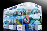 Gian hàng của Cục Xúc tiến du lịch du lịch Malaysia tại ITE 2022