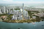 Phối cảnh dự án khu phức hợp tháp quan sát Thủ Thiêm (Empire City).