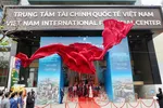 Nghi thức khánh thành VIFC-HCMC. Ảnh: Hoàng Hùng. 