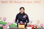 Bà Nguyễn Thanh Hải, Trưởng Ban Công tác đại biểu thuộc Ủy ban Thường vụ Quốc hội Khóa XV. Ảnh: QUANG PHÚC