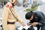 Đề xuất công an đang thi hành công vụ có quyền phạt tiền 7,5 triệu đồng