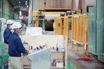 Công nhân làm việc tại KCN chuyên sâu Phú Mỹ 3, phường Tân Phước, TPHCM (ẢNH: QUANG VŨ)