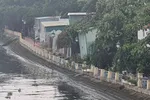 Nguy cơ sạt lở kè kênh Thanh Đa