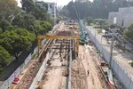 TPHCM: Đường nối Nhà ga T3 dần hình thành
