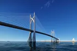 Phối cảnh cầu Cần Giờ