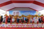 Các đại biểu trong nghi thức khởi công
