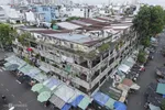 Một chung cư cũ tại TPHCM