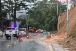 Công bố tình huống khẩn cấp về thiên tai trên đèo Prenn