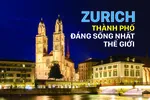 Thành phố đáng sống nhất thế giới Zurich 