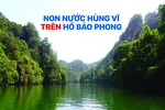 Non nước hùng vĩ trên hồ Bảo Phong