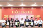 UBND TP Hà Nội tổ chức hội nghị công bố các quyết định về công tác cán bộ
