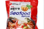 Gói mì Nongshim's Seafood Ramyun bị phát hiện chứa chất cấm. Ảnh: Nongshim.
