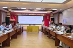 Giám đốc Nguyễn Toàn Thắng chủ trì cuộc họp Tổ 1645 chiều 17-9.