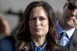 Thư ký báo chí Nhà Trắng Stephanie Grisham. Ảnh: AP
