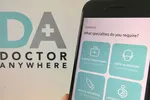 Singapore-based Doctor Anywhere, which raised $27 million in late March, provides video consultation services with doctors, including COVID-19 medical advice, via a smartphone app. (Photo by Kentaro Iwamoto)