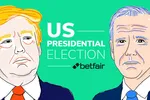 Betfair hiện là sàn giao dịch của Anh tổ chức cá cược kết quả bầu cử tổng thống Mỹ vào ngày 3/11 sắp tới. Nguồn ảnh: oddschecker.com