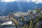 Hotel de la Coupole, an iconic hotel in Sa Pa in Lao Cai province. 