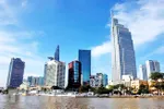 Buildings in the central business district in Ho Chi Minh City. PHOTO: VNA/VNS