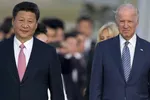 Tổng thống Mỹ Joe Biden (phải) và Chủ tịch Trung Quốc Tập Cận Bình. Ảnh: Xinhua