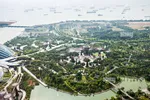 Singapore aerial view from Marina Bay Sands Skypark. Photo - Alamy
