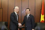 Chủ tịch nước Võ Văn Thưởng tiếp lãnh đạo Tập đoàn Apple