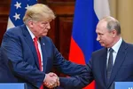 Theo một báo cáo, Tổng thống đắc cử Hoa Kỳ Donald Trump đã điện đàm với Tổng thống Nga Vladimir Putin vào ngày 7/11. (Ảnh lưu trữ)