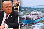 Ông Donald Trump nói Mỹ nên đòi lại quyền kiểm soát kênh đào Panama. (Getty Images)