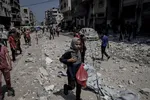 IDF cho biết họ đã kiểm soát hơn 75% Gaza. Liên Hợp Quốc cho biết chỉ có 12% diện tích Gaza nằm ngoài khu vực quân sự hóa của Israel hoặc các khu vực không bị ảnh hưởng bởi lệnh sơ tán của IDF. Ảnh / Getty Images