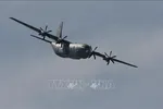 Máy bay vận tải quân sự C-130 Hercules. Ảnh: TTXVN