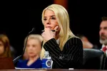 Bà Pam Bondi trong phiên điều trần tại Ủy ban Tư pháp Thượng viện Mỹ ở Washington, ngày 15/1/2025. Ảnh: TTXVN