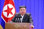 Nhà lãnh đạo Triều Tiên Kim Jong Un. Ảnh: Yonhap/TTXVN