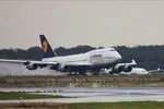 Máy bay Boeing 747 cất cánh từ sân bay Tel Aviv tới sân bay Frankfurt, Đức. Ảnh tư liệu: TTXVN