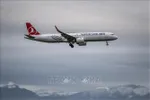 Máy bay của hãng hàng không Turkish Airlines. Ảnh tư liệu: TTXVN