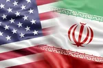 Quốc kỳ Mỹ và quốc kỳ Iran. Ảnh minh họa: Anadolu Agency