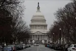 Tòa nhà Quốc hội Mỹ tại Washington, D.C. Ảnh: THX/TTXVN