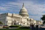 Tòa nhà Quốc hội Mỹ ở Washington, D.C. Ảnh: THX/TTXVN
