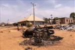 Cảnh tàn phá sau vụ tấn công của các nhóm vũ trang tại khu vực Woro và Nuku thuộc bang Kwara, Nigeria ngày 5-2. Ảnh tư liệu: Anadolu Agency/TTXVN