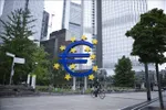 Trụ sở Ngân hàng Trung ương châu Âu tại Frankfurt, Đức. Ảnh: THX/TTXVN