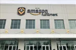 Trung tâm logistics của tập đoàn Amazon tại Washington, D.C., Mỹ. Ảnh: Kyodo/TTXVN